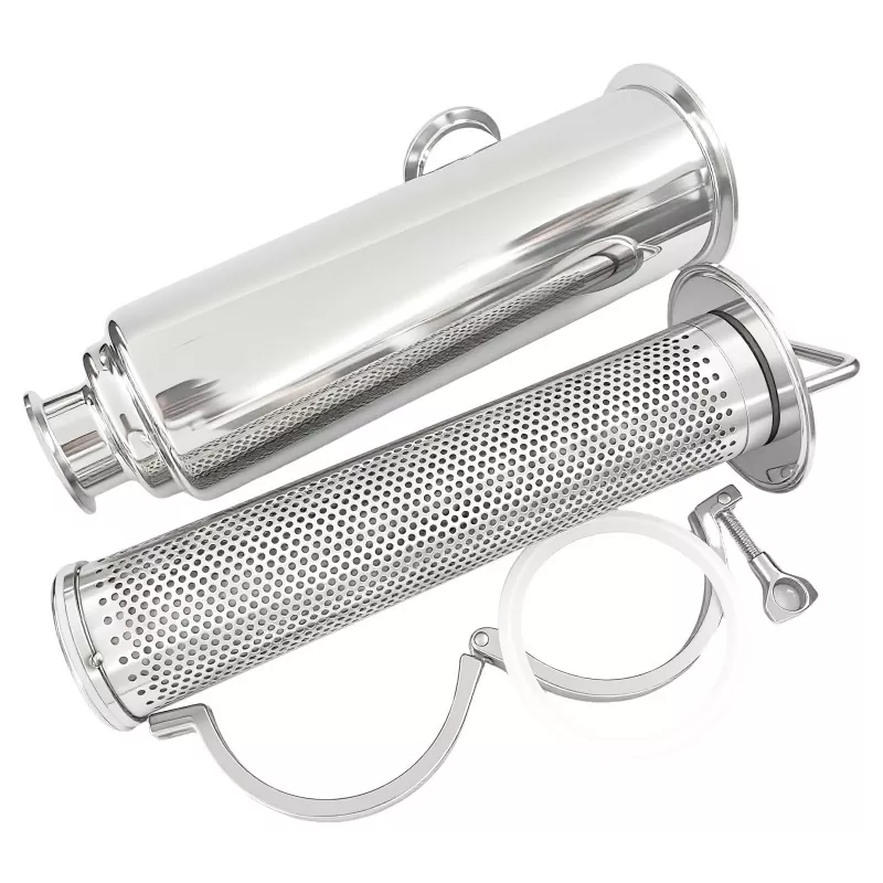 Angle Type Tri-Clamp Strainer
