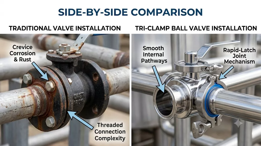 Tri Clamp Ball Valve