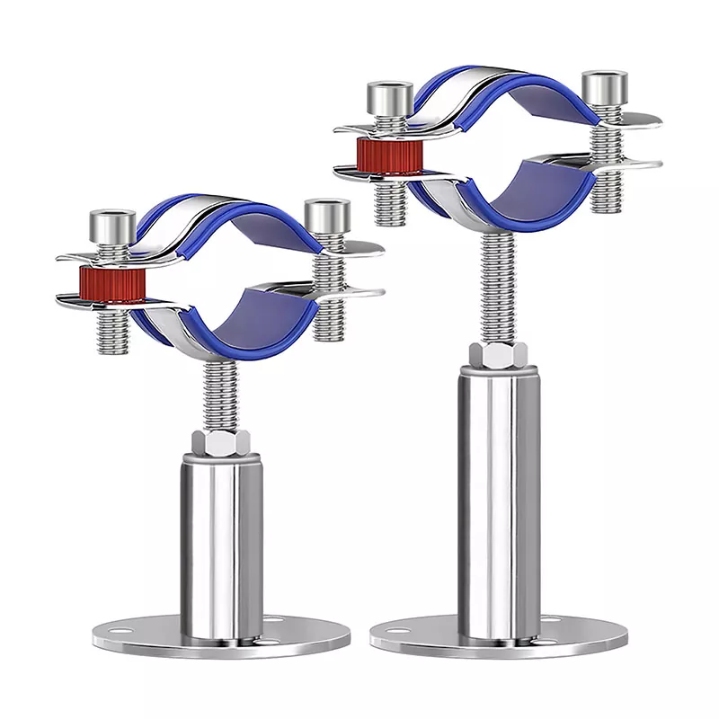 Sanitary Pipe Holder for Hygienic Piping Systems Sanitary Pipe Holder for Hygienic Piping Systems