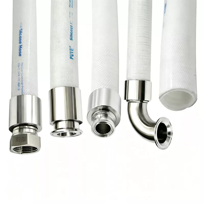 Tri-Clamp Flexible Hose Fitting and Crimp